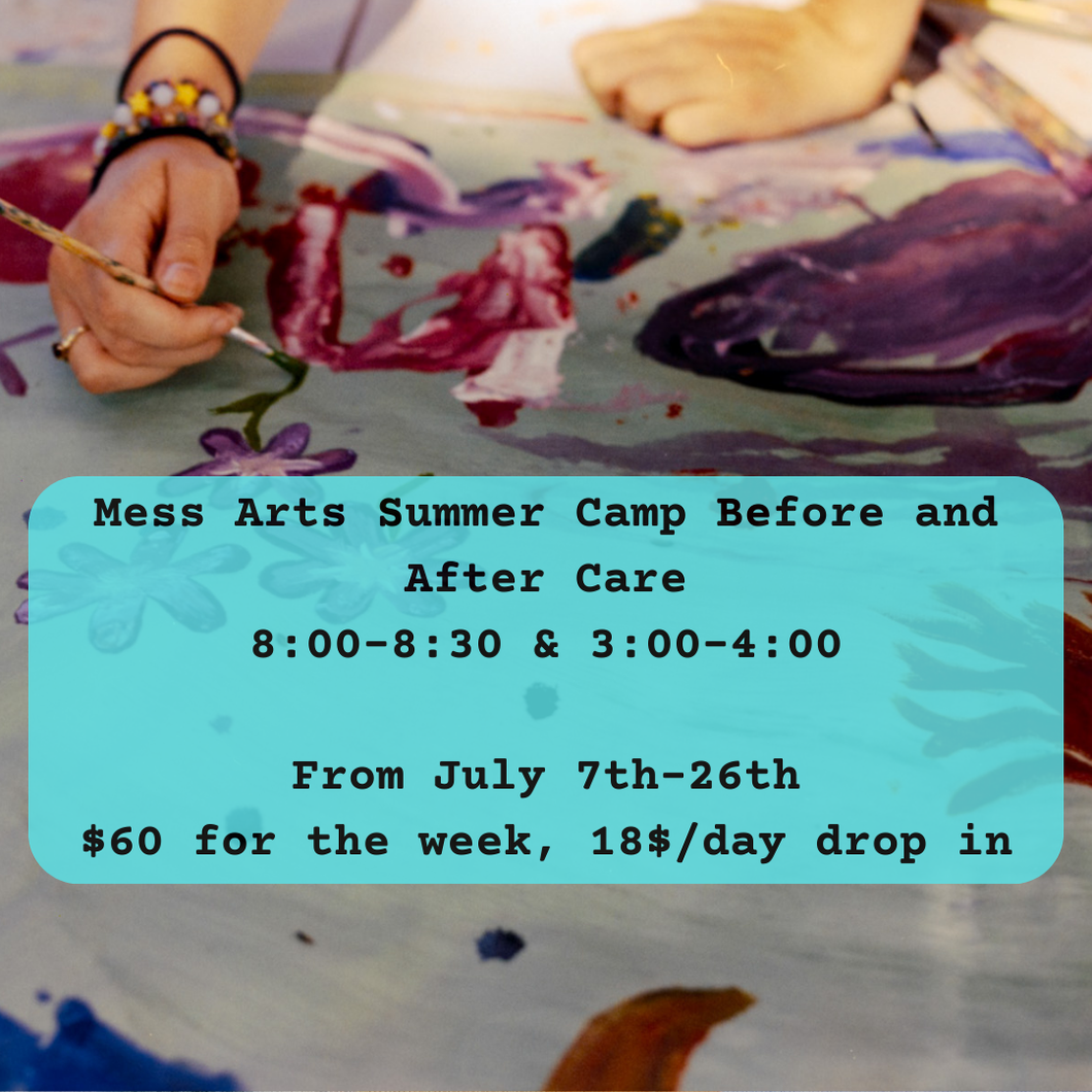 Summer Camp Before and After Care (3 weeks July 7th-25th)