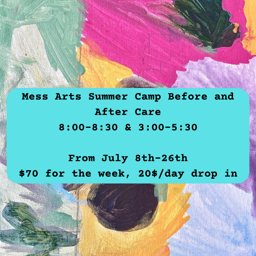 Summer Camp Before and After Care (3 weeks July 8th-26th)