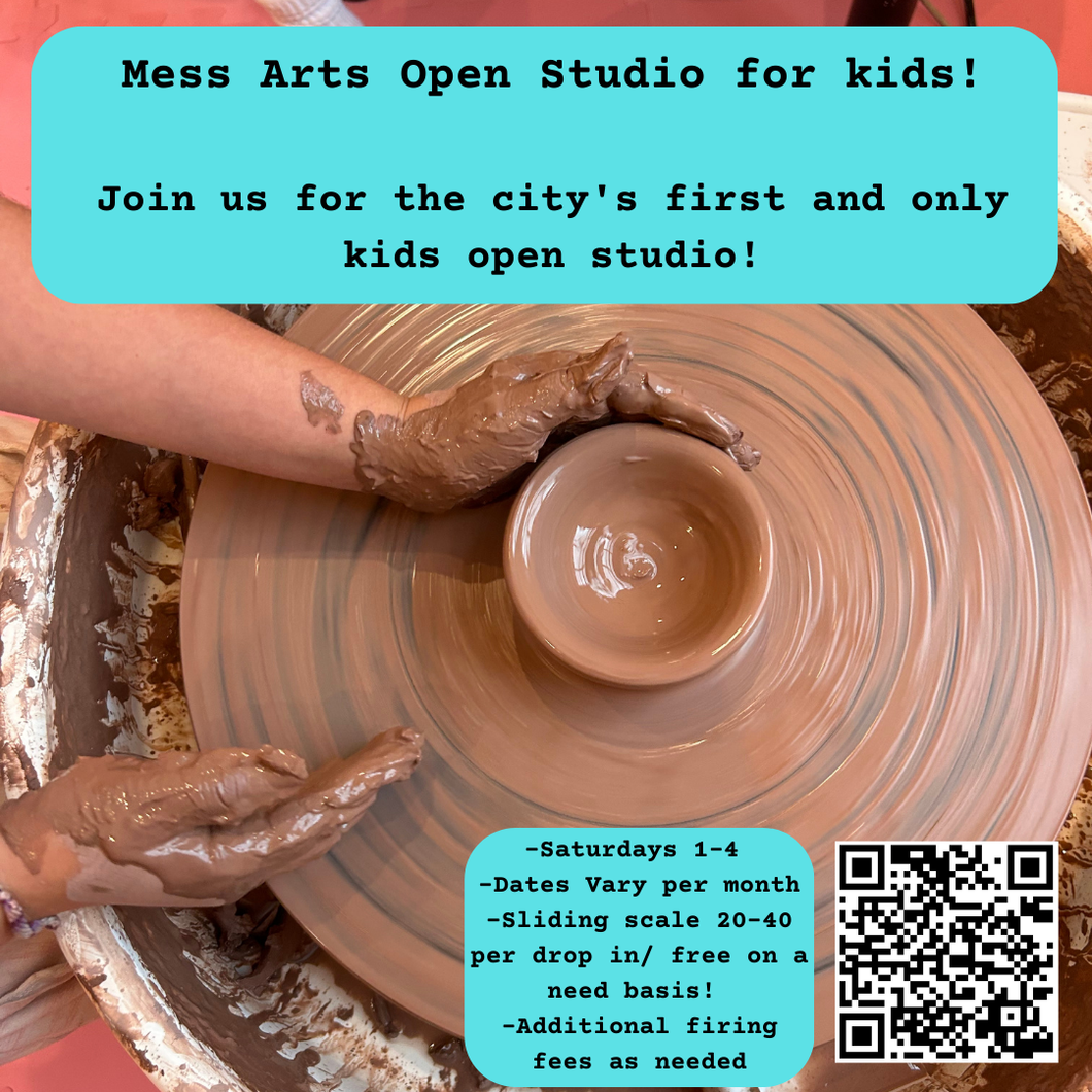 Open Studio for Young Artist SAT 1-4PM (October Dates)