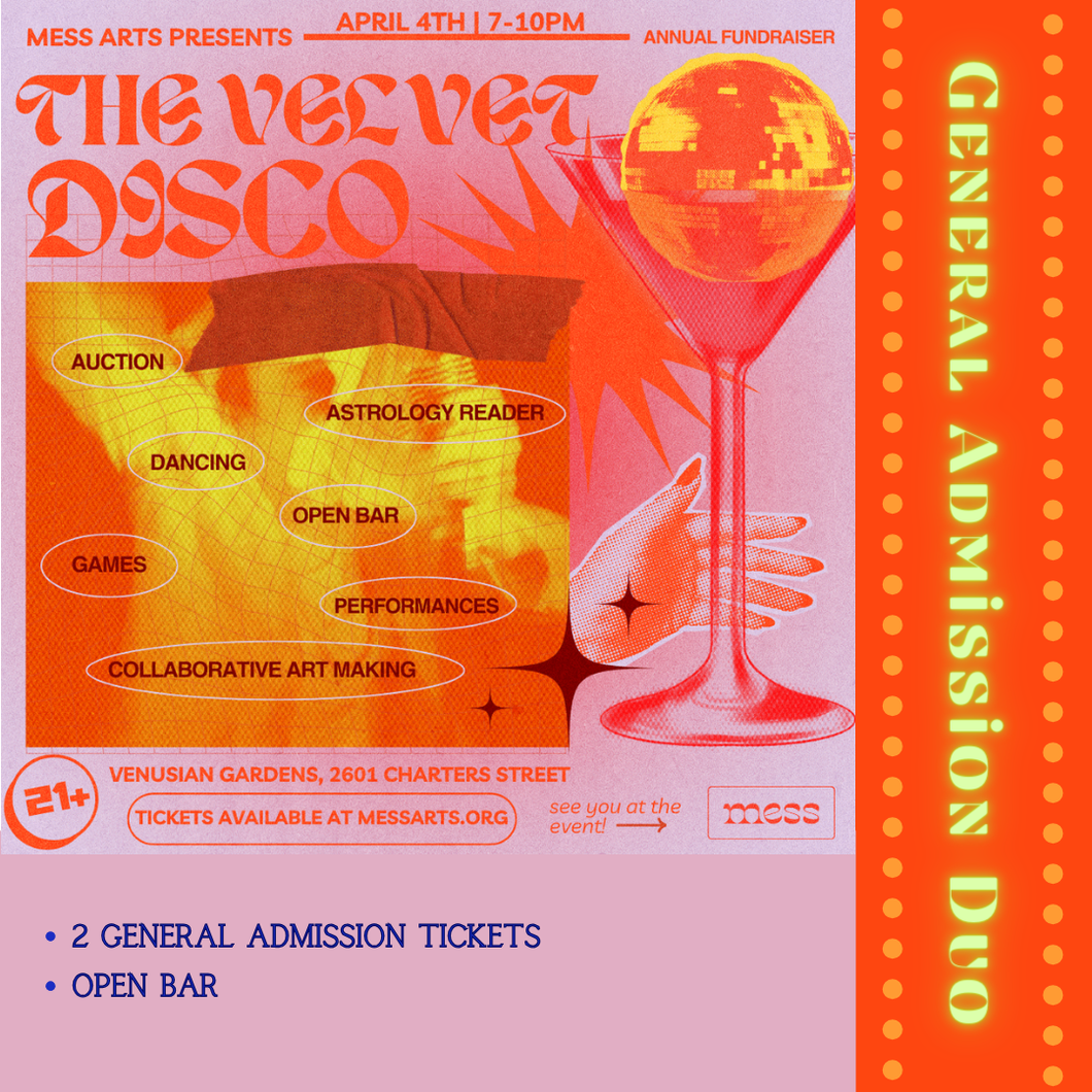 The Velvet Disco: 2 tickets for $150